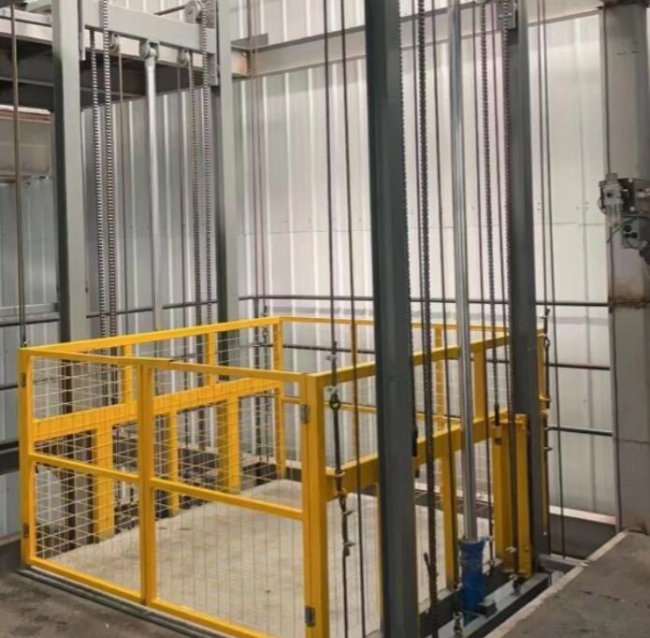 泰州导轨式升降机一般加工周期